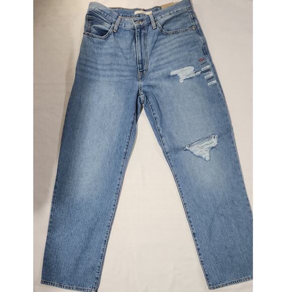 Levi's 94 baggy mid rise loose hips and thigh 30''x31'' inches women's - Picture 6 of 6